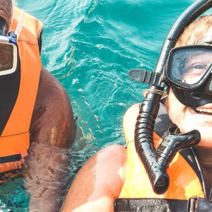 Snorkeling gear